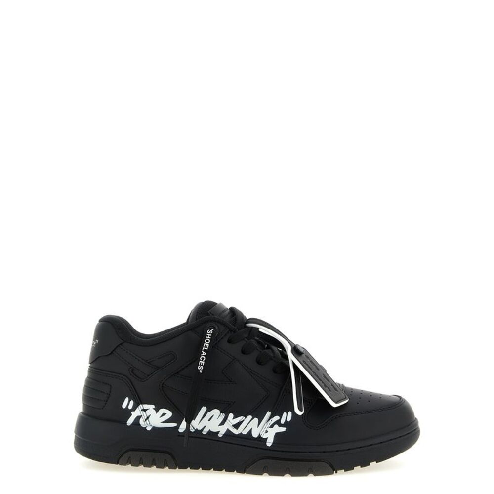 Off-White Bicolor Calfskin Low Top Men's Sneakers